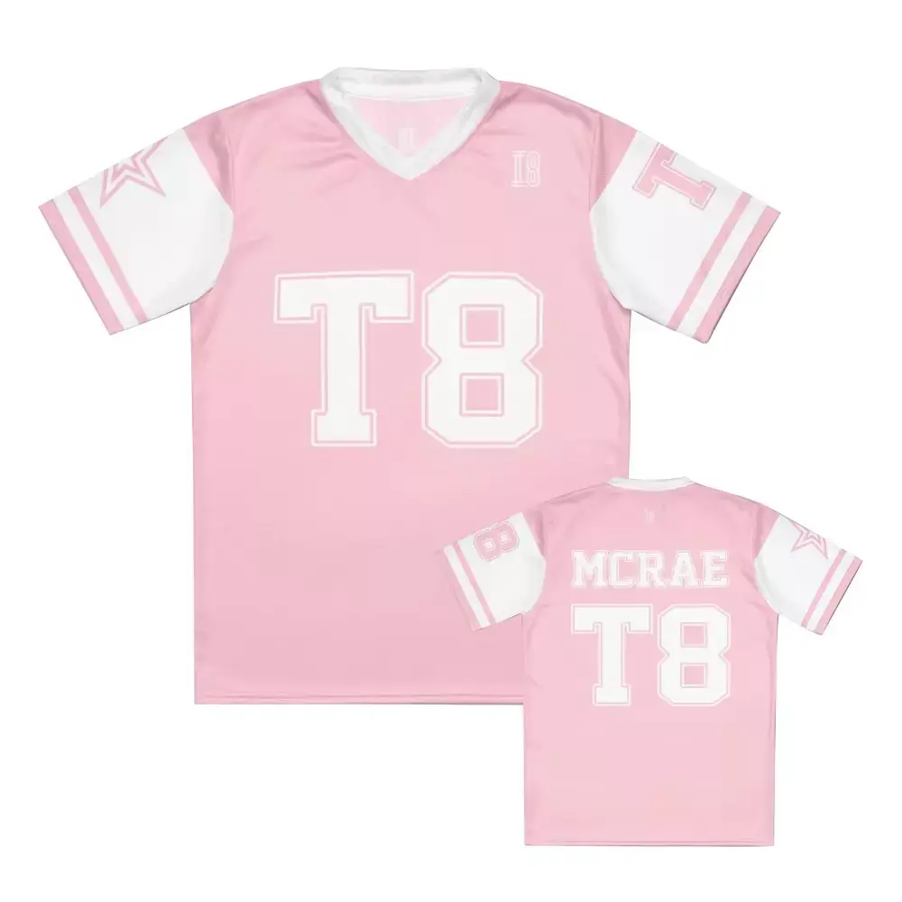 Tate Mcrae Jersey 2025 New Spring/Summer Men'S and Women'S Sportswear T8 Mcrae F 9