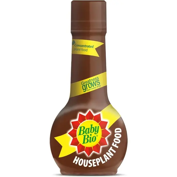 Baby Bio Houseplant Food, 175ml- Fertiliser for Growing Vibrant and Healthy Plants - Easy To Use House Plant Care - Concentrate Plant Food - Indoor Use Plant Nutrition