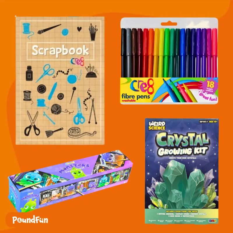 Arts & Crafts Mega Bundle - Mega Box Including Crafts, Kids Art Kits, Stationery, and More 2