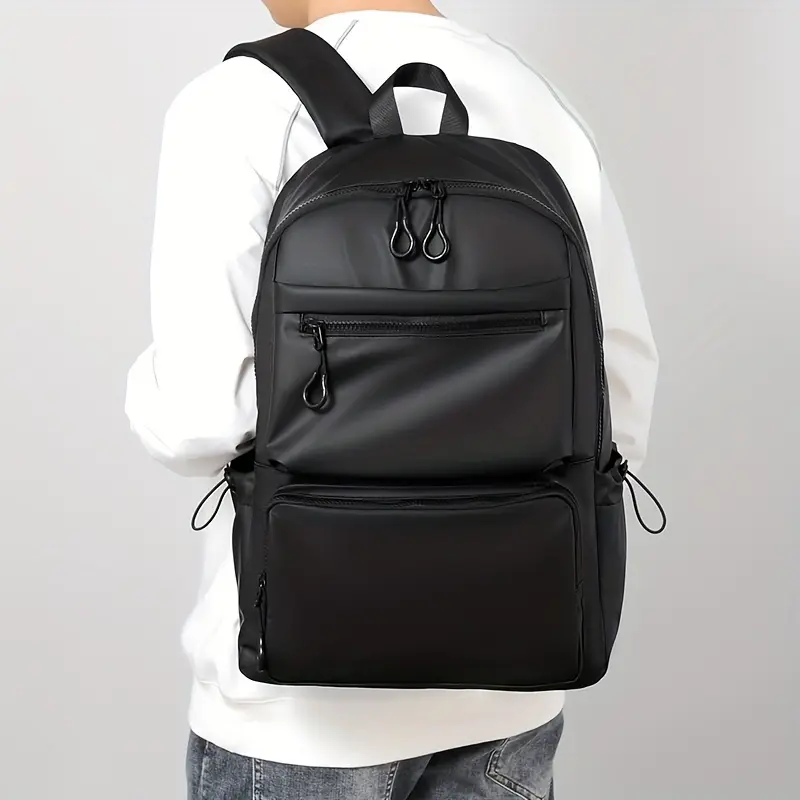 One Pack 14-inch Men's Backpack Travel Backpack Casual Computer Bag Korean Fashion Trend Student School Bag