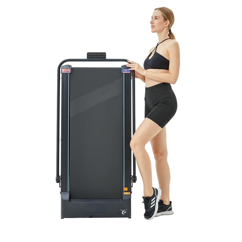 Stay Active with 2-in-1 Foldable Walking Pad Treadmill | Under Desk & With Handle | 2.0HP Quiet Motor | App & Remote Control | Portable Design | LED Display | Supports 110KG | Walk, Jog, or Run Anytime! ‍️ 4