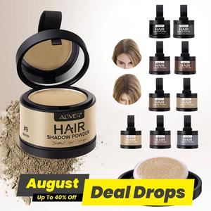 Hairline Shadow Powder, 1 Count Highlight Brown Blonde Hairline Modifying Highlight Brown Powder, Gentle Hair Dye Hair Color Shadow, Instantly Cover Gray Hair Powder, Professional Hair Styling Product for Women & Men, Haircare Root Cover Up