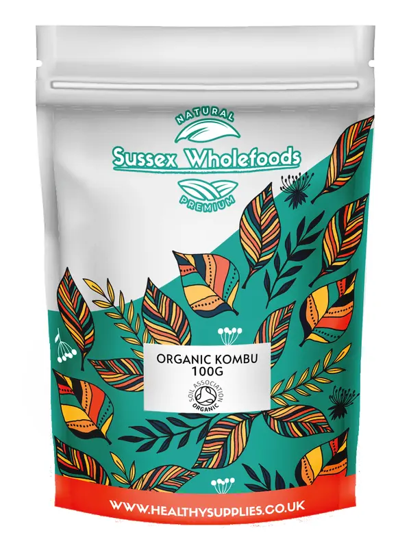 Organic Kombu Seaweed 100g (Sussex Wholefoods) 1