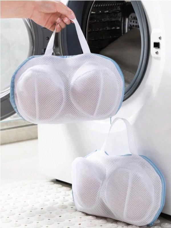 1pc Lingerie & Bra Washing Bag, Mesh Laundry Bag For Clothing Storage, Bra Drying Bag, Organizer Bag, Drying Net, With Washing Filter And Protective Home Sorting Rack, For Deformation Protection 3