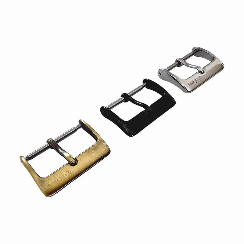Stainless Steel Tang Buckle Classic Watch Strap Band 16mm 18mm 20mm 0