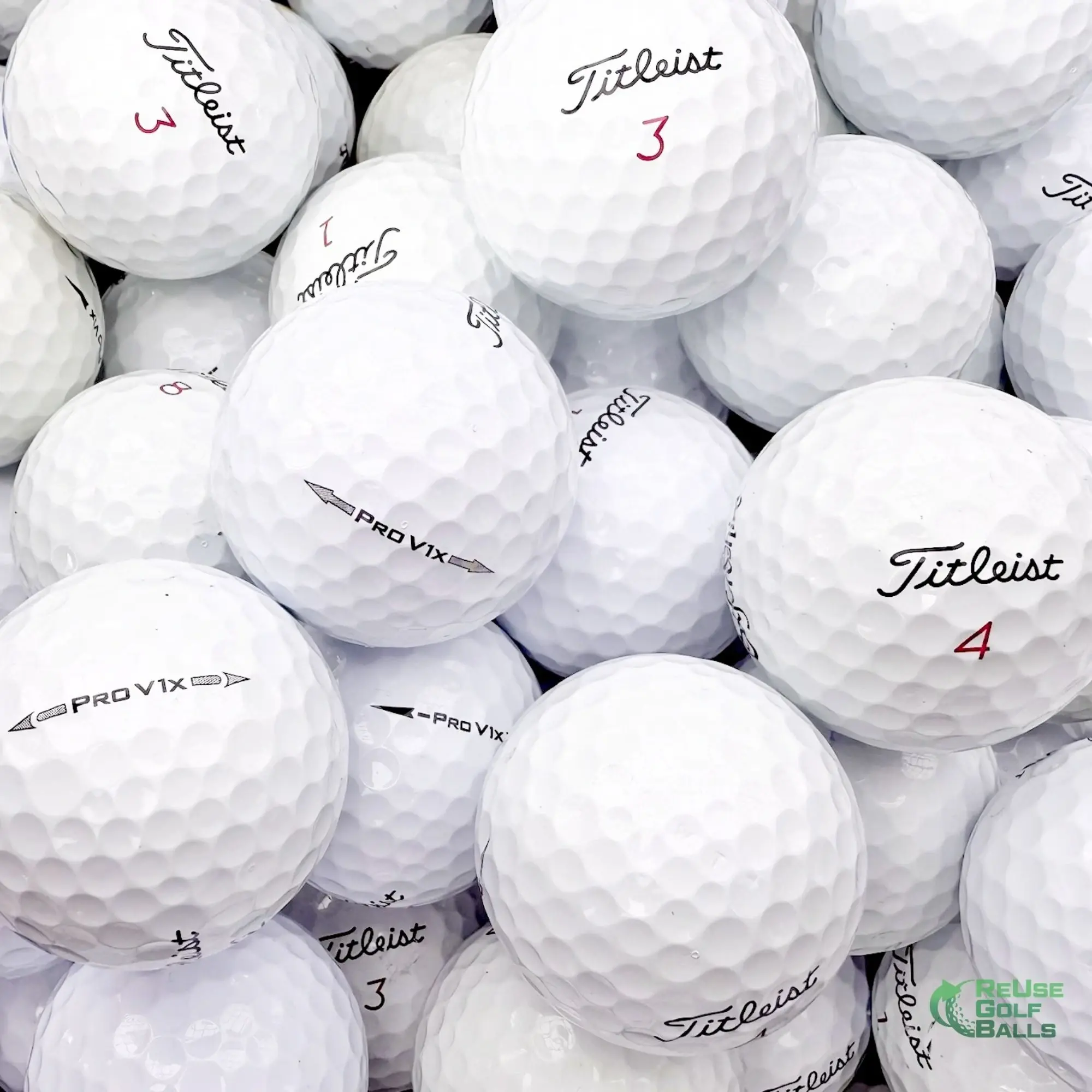 Titleist Pro V1x Bundle Golf Balls - 12/24/48/100 Pack Mint/Grade A/Grade B High Quality Best Bulk Buy Lake Golf Balls - Free Shipping
