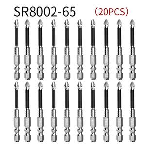 Phillips Screwdriver Bit Set, Shock Resistant High Hardness Non-slip Impact Resistant Screwdriver Head, Suitable for Plastic Products, Woodworking, Home, Factory, Office