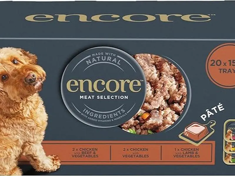 Complete and Natural Wet Dog Food Pate, Meat Selection For Dogs in 150g Tray (Pack of 5 Trays)