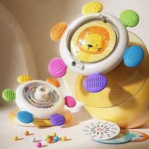 Suction Cup Spinning Top Toy, 1 Count Finger Spinning Top Cute Spinning Top Sensory Toy, Interactive Spinner for Shower, Fun Gift for Birthday Festival