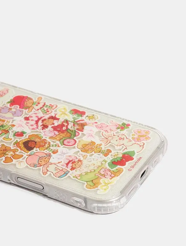 Strawberry Shortcake x Skinnydip Coquette Sticker Case 2