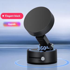 Magnetic Phone Holder, Strong Vacuum Suction Cup Magnetic Phone Holder, Stable and Dustproof Phone Holder for Home & Car Use, Mount