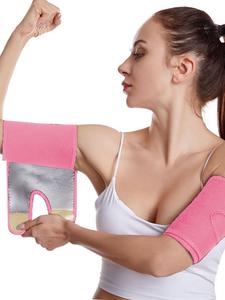 Sauna Sports Arm Sleeves, Neoprene Compression Sweat Arm Trimmer, Sports & Outdoor Accessories for Gym Workout, Arm Cuff , Gym Accessories, Neoprene Elbow Sleeves, Adjustable Velcro Sleeve, Protective Sleeves, Breathable Compression Sleeves