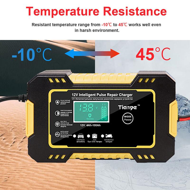 Car Jump Starter Portable 12V 24V Battery Charger Booster Emergency Power Bank 4