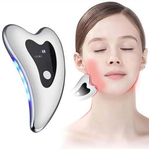 Electric Facial Massager, USB Rechargeable Vibration & Heating Facial Massage Tool, Multifunctional Facial Massage Skin Care Tool for Face & Neck