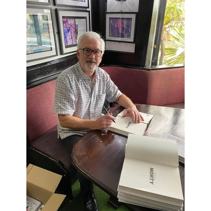 Aston Villa Dennis Mortimer personally signed autobiography 2