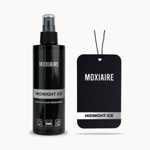 Midnight Ice Premium Air Freshener - Long-Lasting Luxury Fragrance - 250ml Spray Bottle - Hanging Air Freshener - Scent For Car, Home and Office