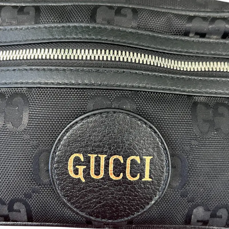 Pre-owned  Gucci Men's Gg Off The Grid Belt Bag Black 7