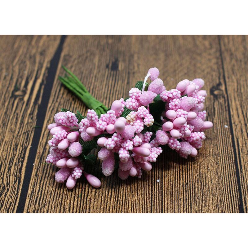 24 Stems / Seed Flower Stamens  SF021 Decor Decorative Floral Fruit 1