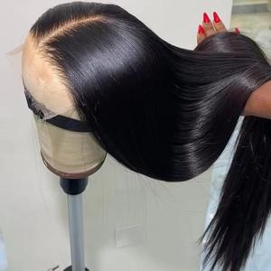 [Bling Hair]Transparent Bone Straight 13x4 Lace Frontal Wigs Pre Plucked Brazilian Remy Hair 13x6 Lace Front Wigs Human Hair For Women Straight 360 Full Lace Frontal Wigs Human Hair bling  hair  wigs