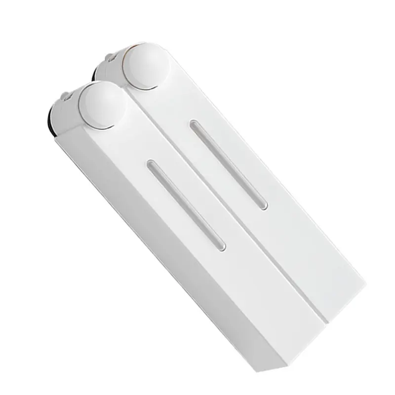 420ML Wall Soap Dispenser Set – 2PCS Bathroom Dispensers for Hand Wash, Shampoo & Shower Gel 2