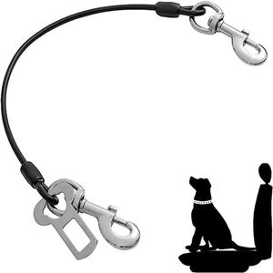 Portable Pet Car Seat Belt, Adjustable Pet Safety Leash, Pet Safety Push Button Car Seat Strap, Dog & Cat Accessories