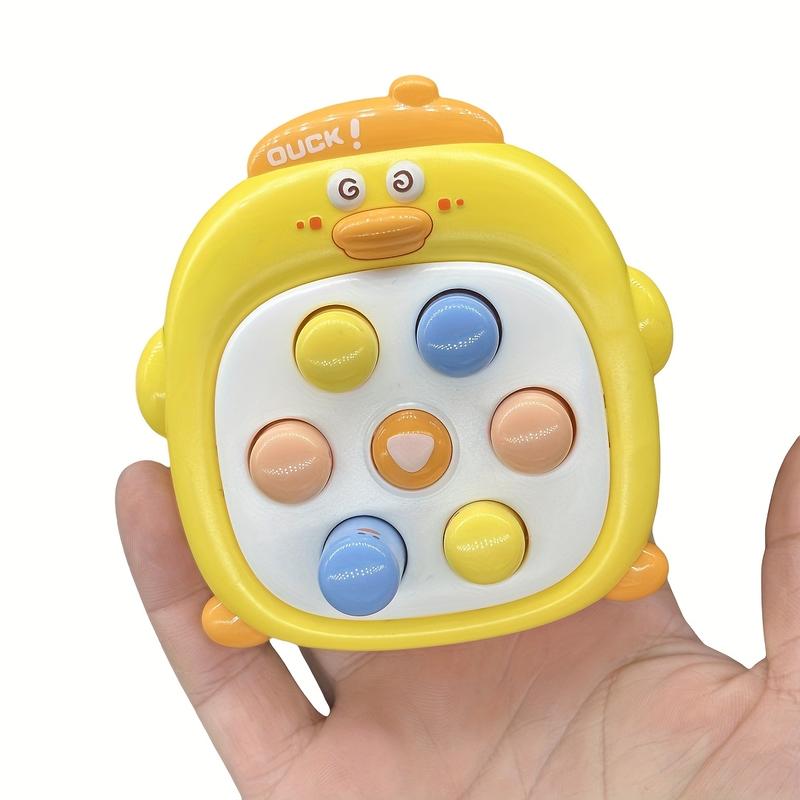 [Colorful Duck Fidget Toy] Colorful Duck Fidget Toys | Novelty Push Bubble Toys with Vibrant Buttons | Ideal for Kids' Sensory Play & Relaxation, Fidget Toy|Playful Design|Plastic Construction 7