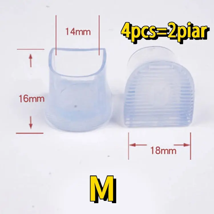 4PCS Silicone Heel Protectors | Anti-Slip Stiletto Covers for Dancing & Weddings 👠✨ 3