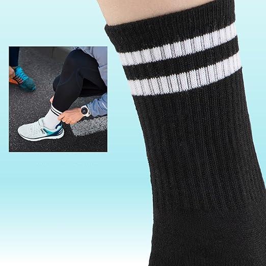 Ladies Socks Sports Gym Leisure Crop Socks 6 Pack Everyday Cushioned Size 6-11 2