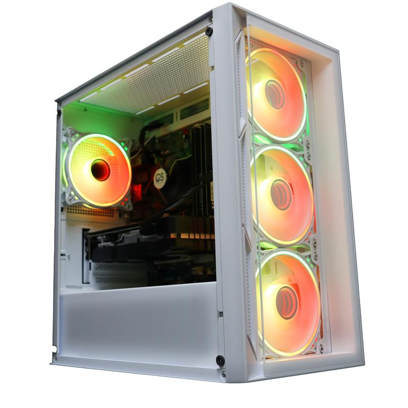 Fast Gaming PC - Intel Core i7 12700KF - 32GB DDR4 RAM - 1TB M.2 NVMe - 16GB NVIDIA RX 7600 XT 1