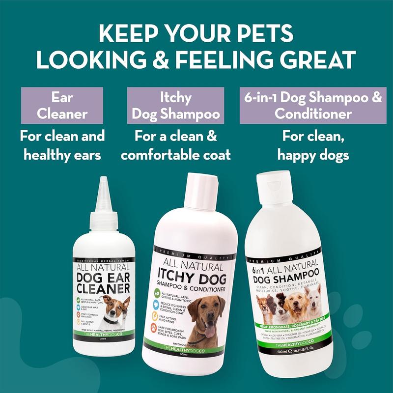 The Healthy Dog Co - Natural Dog Deodorant Spray and Cologne - 3 Fragrances Available 3
