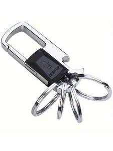 Metal Keychain with Detachable Key Rings, Bottle Opener Keychain, Multitool Keychain Opener, Creative Gift for Men & Women, Fashion Accessories for Daily Use, Metal Construction Keychain