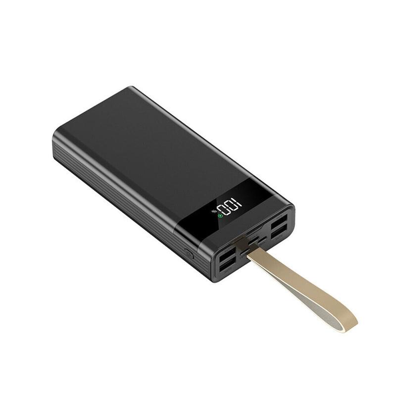 20000mAh Power Bank Portable Fast Charger 4 USB High Volume LED Battery Pack battery  power  bank wireless  magnetic  power  bank 2
