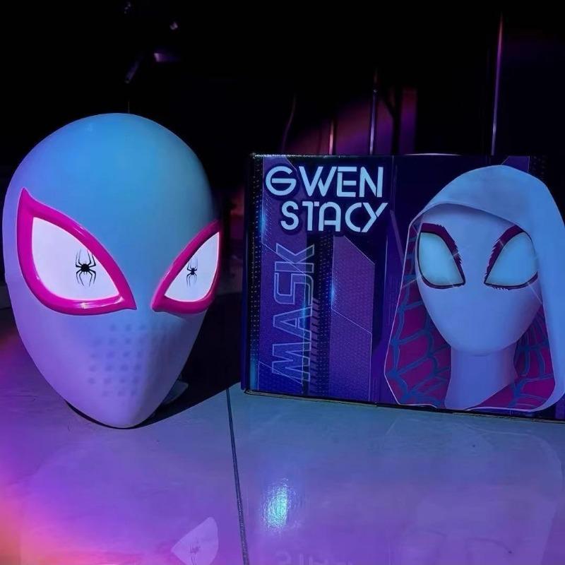 Spider-Man LED Moving Eyes Mask – Electric Blinking Hero Helmet | Cosplay & Halloween Accessories for Kids & Adults 3