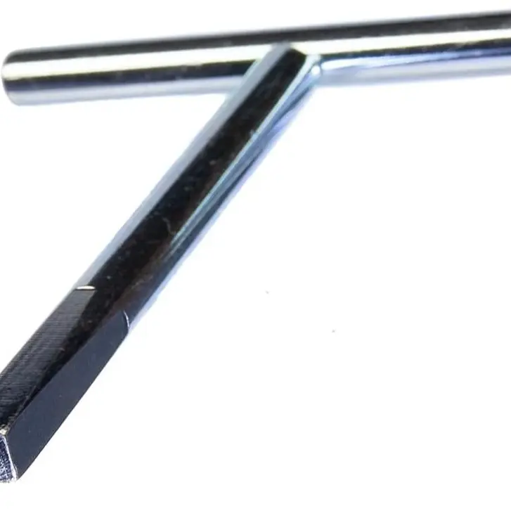 Budget Key T Bar Key Lock Tapered Square Drive Key 6.5Mm Square by 4