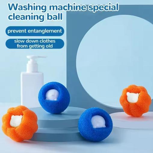 Laundry Balls Pet Hair Collector for Washing Machine Reusable Laundry Lint Catcher Removes Lint From Clothes Pet Cat Accessories 2