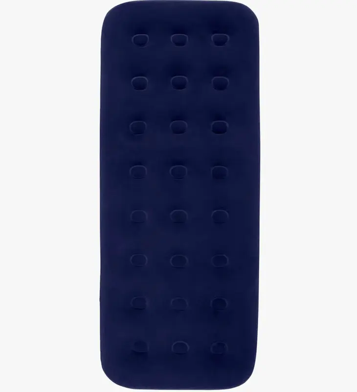 Highlander Sleepeze Single Flocked Airbed Festival Camping Travelling 2