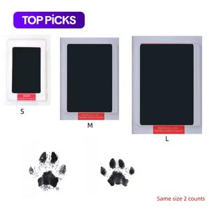 Pet Paw Print Ink Pad, 2 Counts/set Memorials Cat Paw Print Ink Mat, Pet Supplies for Dog & Cat Gifts #TOP PICKS