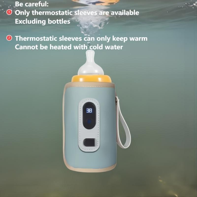 Product Introduction of Portable Bottle Warmer - Intelligent Digital Display Insulation Device - Keep Warm and Heat, Suitable for Various Bottles (USB Plug-In Version) 9