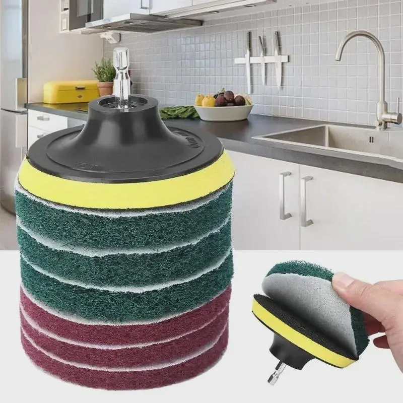 Electric Drill Brush Kit – Cleaning Brush Set for Car, Tile, Bathroom & Kitchen 0
