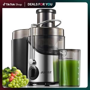 Juilist Juicer Machines, Centrifugal Juicers Whole Fruit and Vegetable with 3 Speed Setting, Big Mouth Large 65MM Feed Chute Juice Extractor Machine, Easy to Clean, BPA Free [Energy Class A+++]