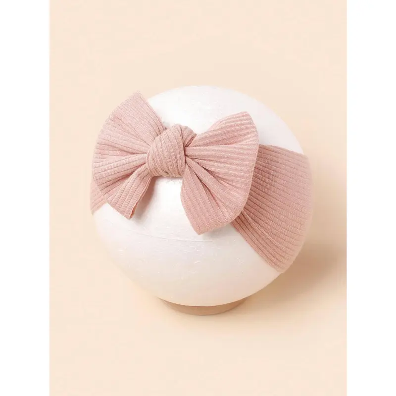 3pcs Baby Bow Hair Bands – Soft & Stylish Accessories for Girls 4