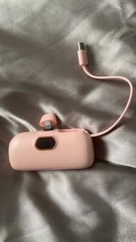 Product Review of Portable Power Bank, 1pc 5000mAh Mobile Power Bank, USB Rechargeable Hand Warmer, Small Portable Charger for iPhone 15/15 Plus/15 Pro/15 Pro Max, AirPods from s**x 0