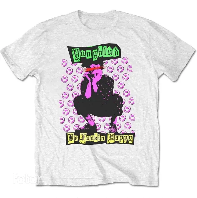 Yungblud Punker White T-Shirt OFFICIAL