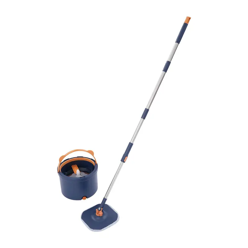 "Spin Mop & Bucket Kit – 360° Rotating Mop Set for Easy Home Floor Cleaning" 1