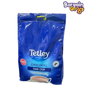 1100 Tetley One Cup Tea Bags Pouch – Perfect Everyday Brew for Tea Lovers Beverage BBE 30/06/2026