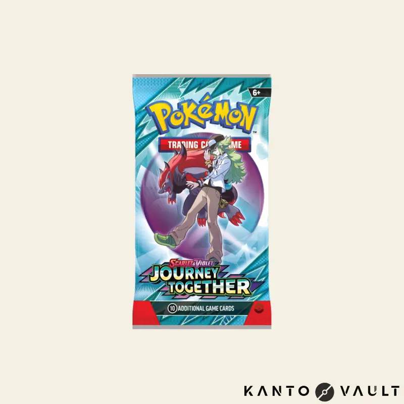 Pokemon TCG: Journey Together S&V Single Booster Pack: English Version