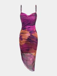 Women's Backless Bodycon Dress, Elegant Sleeveless Cami Dress for Party Dating Wear, Ladies Summer Formal Clothes, Womenswear