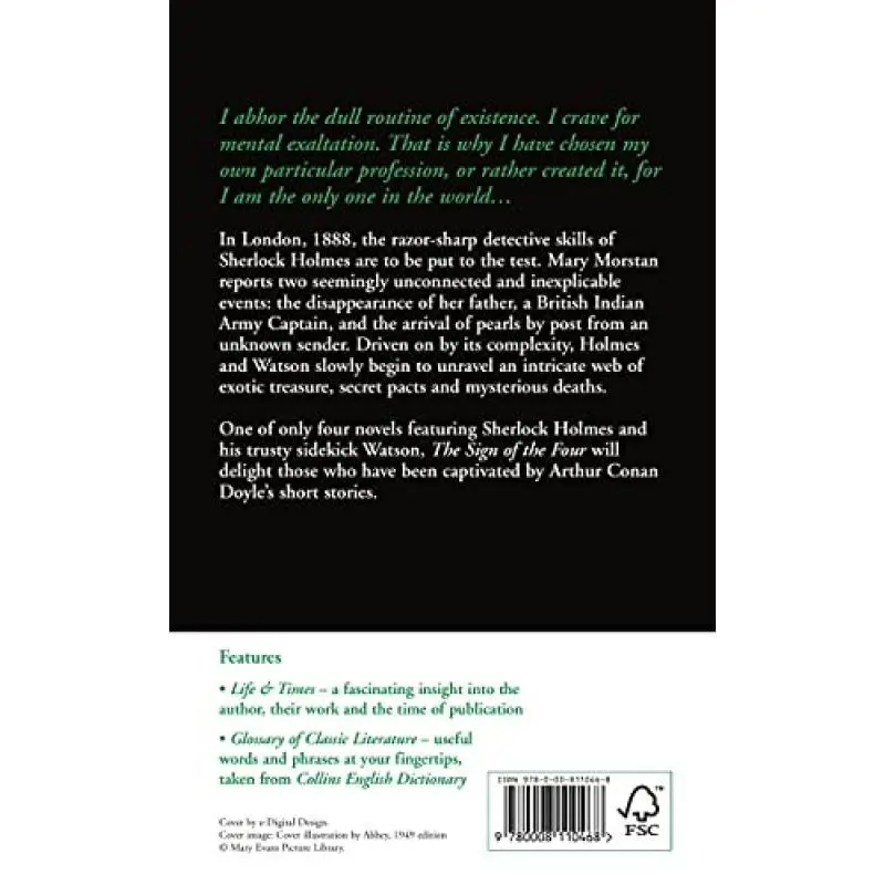 The Sign of the Four (Collins Classics) 1