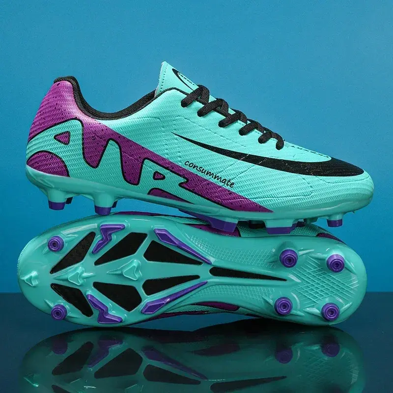 New Men Outdoor Soccer Shoes Long Spikes Football Boots Hot-selling High-quality Indoor Sneakers Outdoor Sports Shoes Match 4