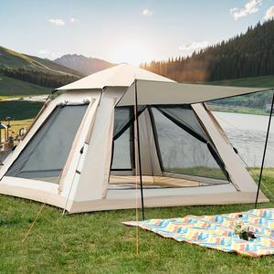 2-3 lightweight outdoor camping tent, easy-to-setup portable camping equipment, universal windproof four-season tent for family mountaineering and hiking, UV-resistant beach tent, tent camping, outdoor tent, luxury tent camping, vintage tent